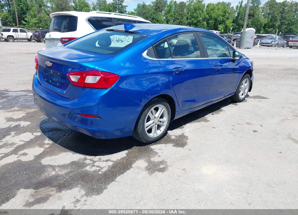 2016 CHEVROLET CRUZE LT AUTO VIN: 1G1BE5SM7G7233813