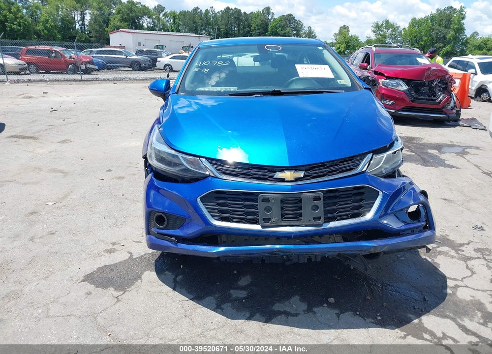 2016 CHEVROLET CRUZE LT AUTO VIN: 1G1BE5SM7G7233813
