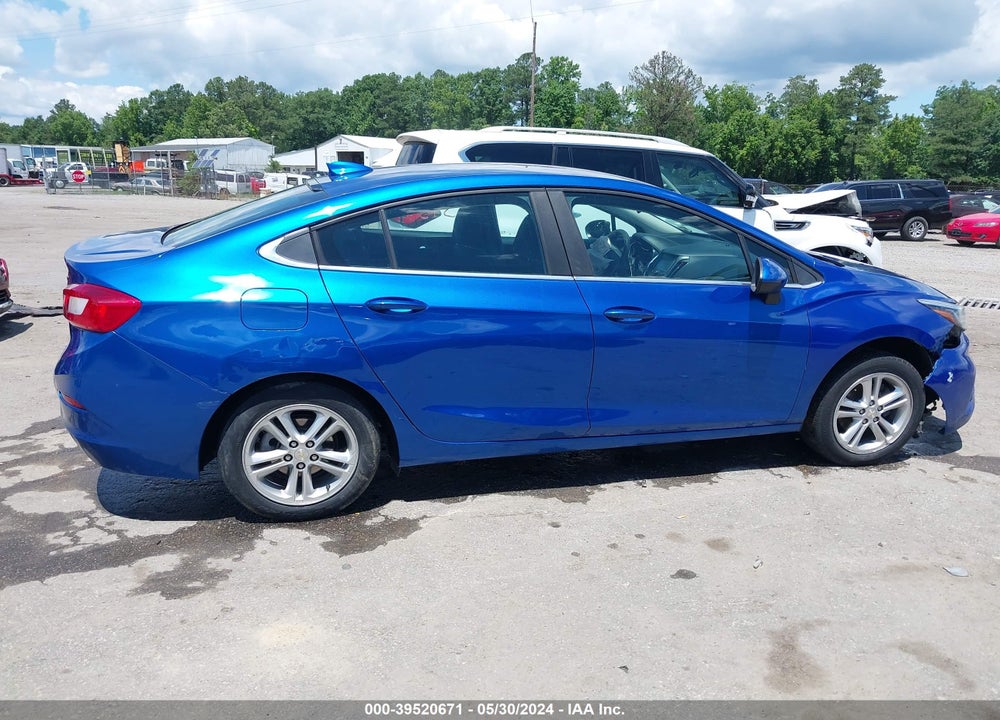 2016 CHEVROLET CRUZE LT AUTO VIN: 1G1BE5SM7G7233813