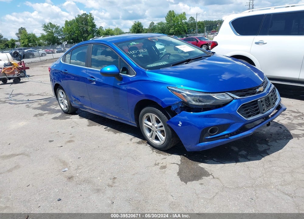 2016 CHEVROLET CRUZE LT AUTO VIN: 1G1BE5SM7G7233813