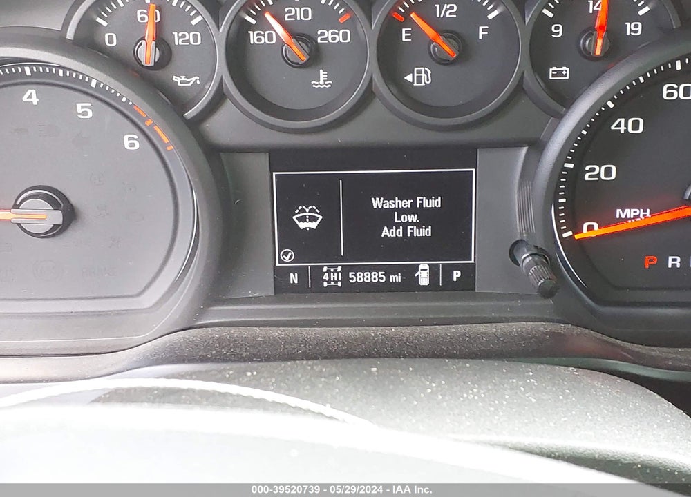 2020 CHEVROLET SILVERADO 1500 4WD SHORT BED CUSTOM VIN: 3GCUYBEF6LG340773