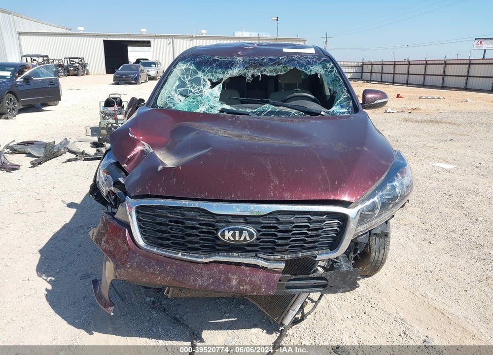 2020 KIA SORENTO 2.4L LX VIN: 5XYPG4A37LG648783