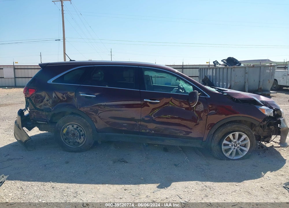 2020 KIA SORENTO 2.4L LX VIN: 5XYPG4A37LG648783