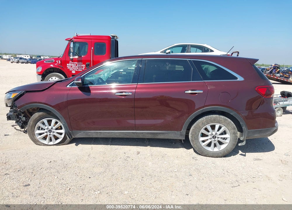 2020 KIA SORENTO 2.4L LX VIN: 5XYPG4A37LG648783