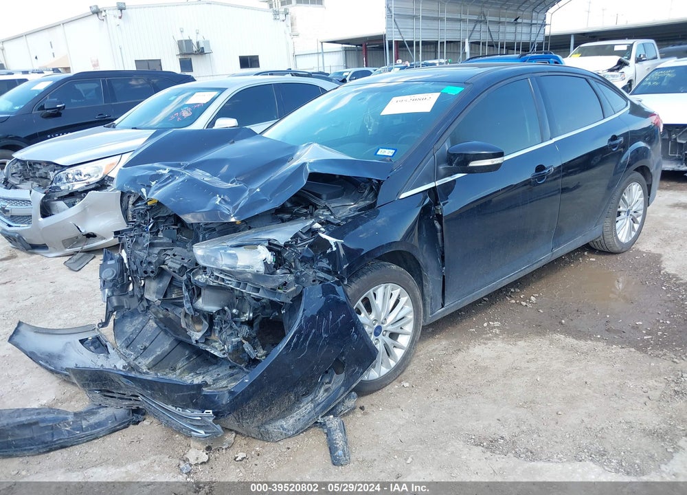 2018 FORD FOCUS TITANIUM VIN: 1FADP3J21JL244194