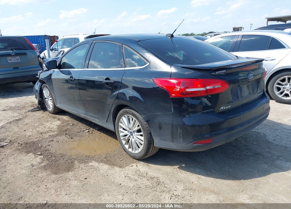 2018 FORD FOCUS TITANIUM VIN: 1FADP3J21JL244194