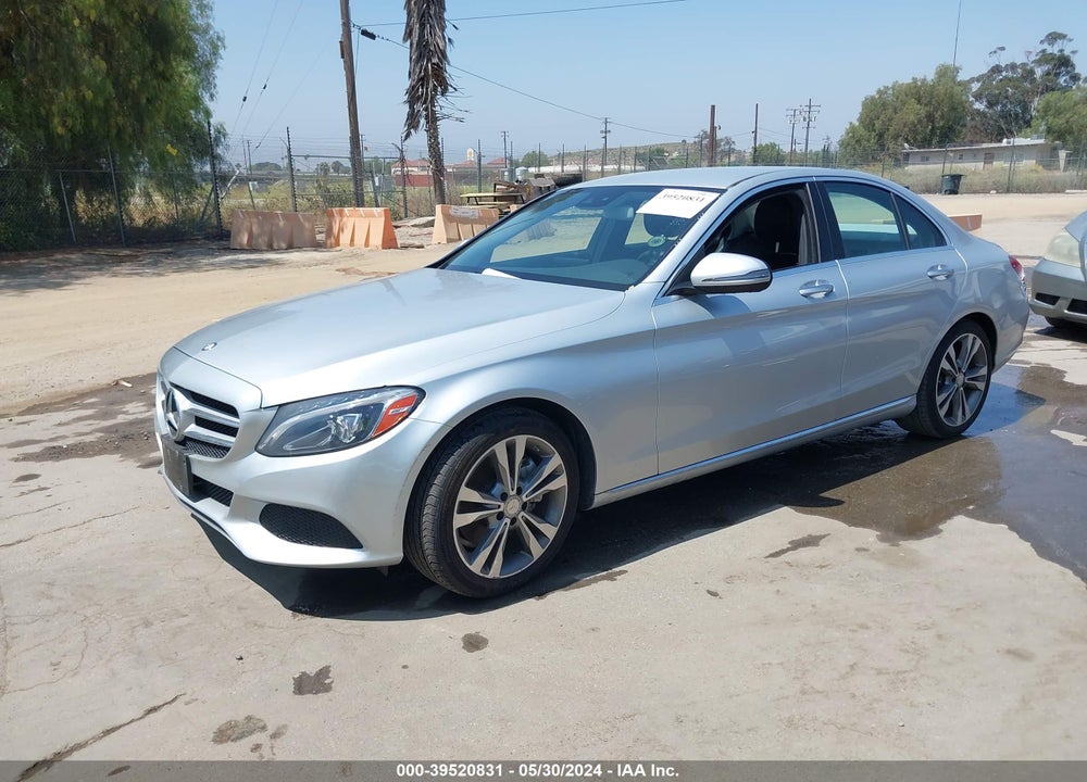 2016 MERCEDES-BENZ C 300 LUXURY/SPORT VIN: 55SWF4JB7GU151895
