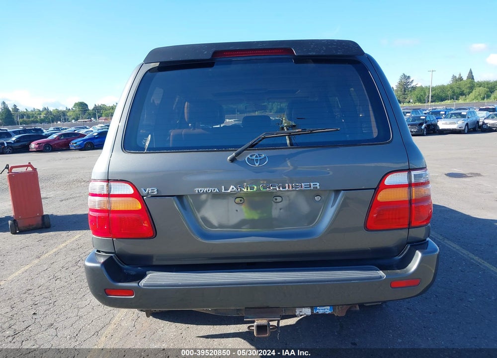 1999 TOYOTA LAND CRUISER VIN: JT3HT05J6X0058303