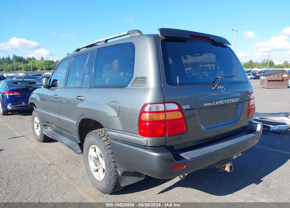 1999 TOYOTA LAND CRUISER VIN: JT3HT05J6X0058303