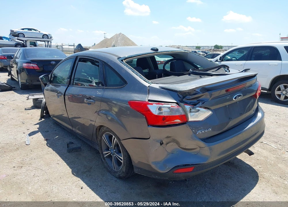 2012 FORD FOCUS SE VIN: 1FAHP3F2XCL235474