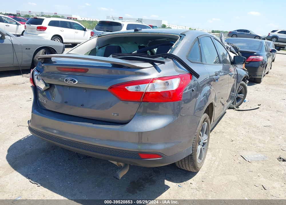 2012 FORD FOCUS SE VIN: 1FAHP3F2XCL235474