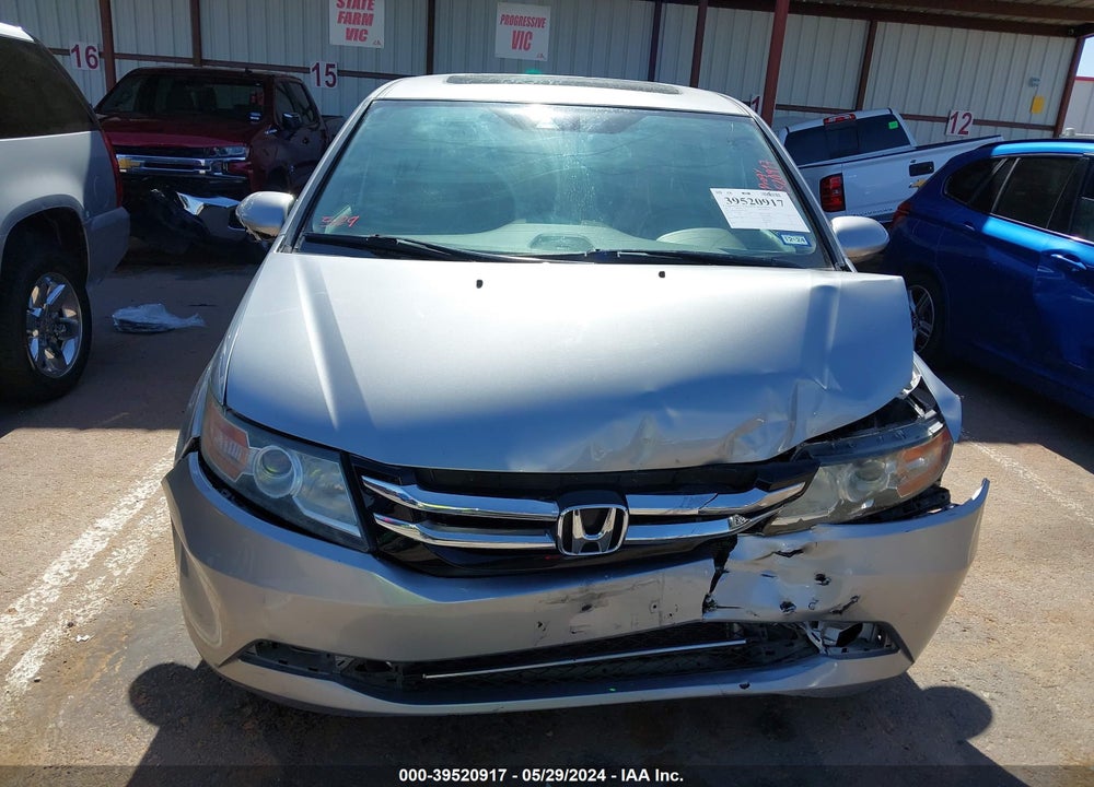 2017 HONDA ODYSSEY EX-L VIN: 5FNRL5H64HB010676