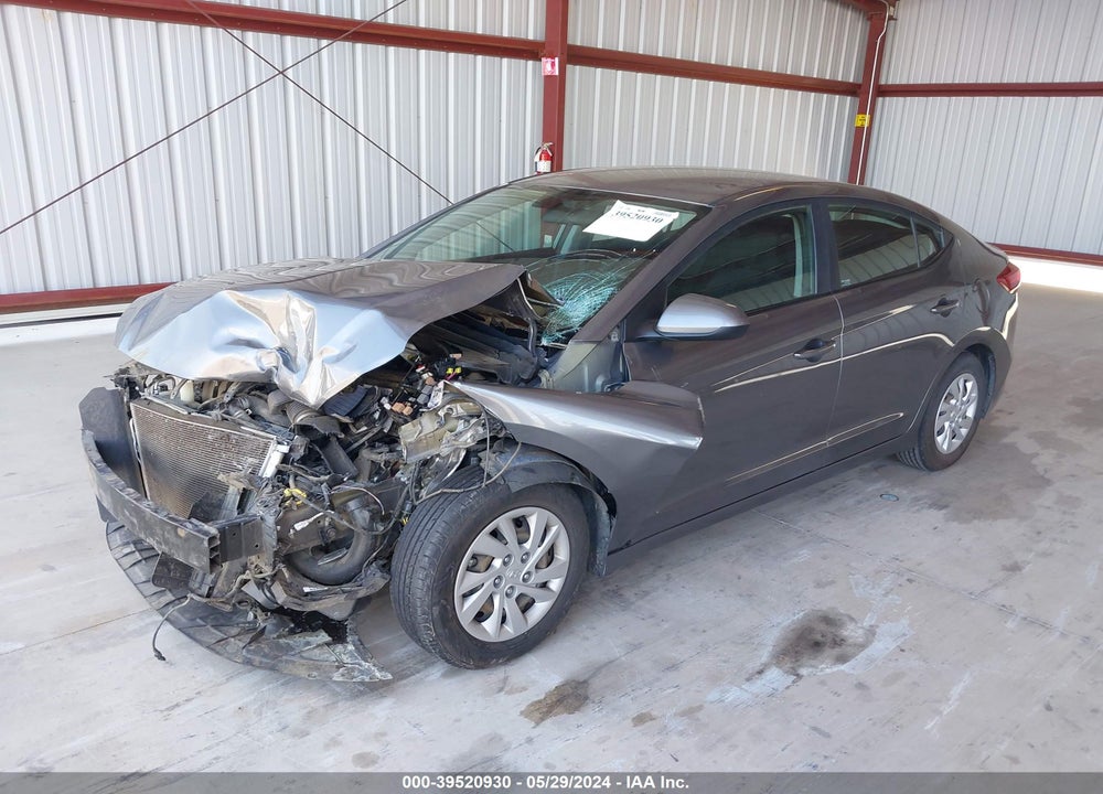2018 HYUNDAI ELANTRA SE VIN: 5NPD74LF0JH346560