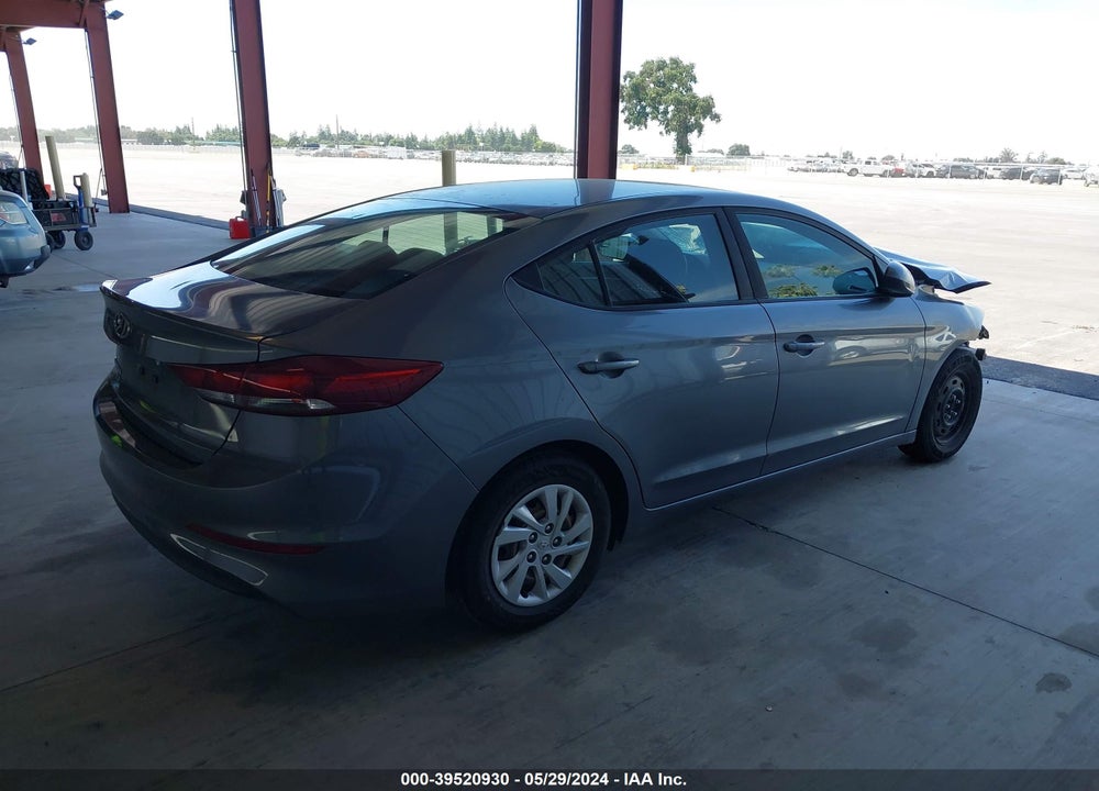 2018 HYUNDAI ELANTRA SE VIN: 5NPD74LF0JH346560