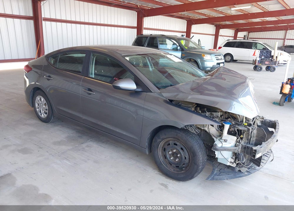 2018 HYUNDAI ELANTRA SE VIN: 5NPD74LF0JH346560