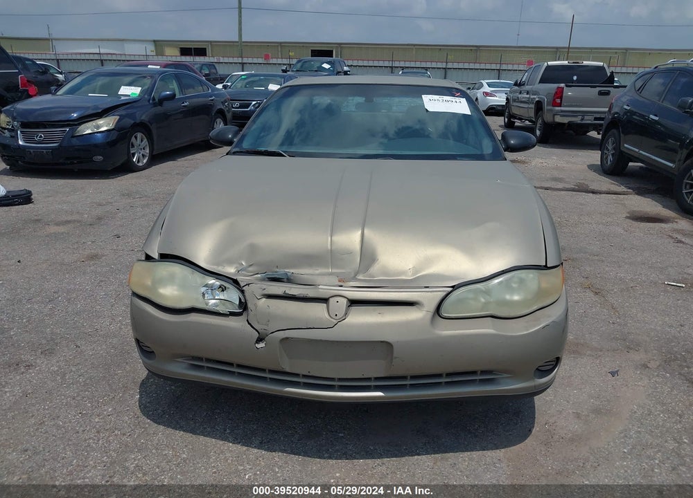 2003 CHEVROLET MONTE CARLO LS VIN: 2G1WW12E439112262