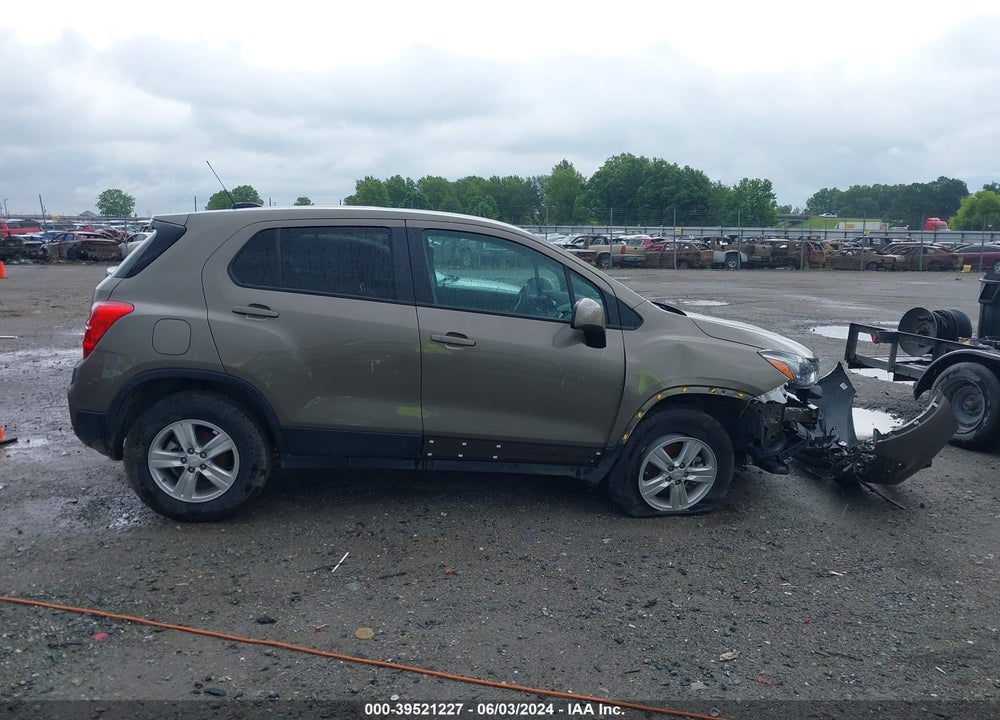2022 CHEVROLET TRAX AWD LS VIN: KL7CJNSM8NB516235