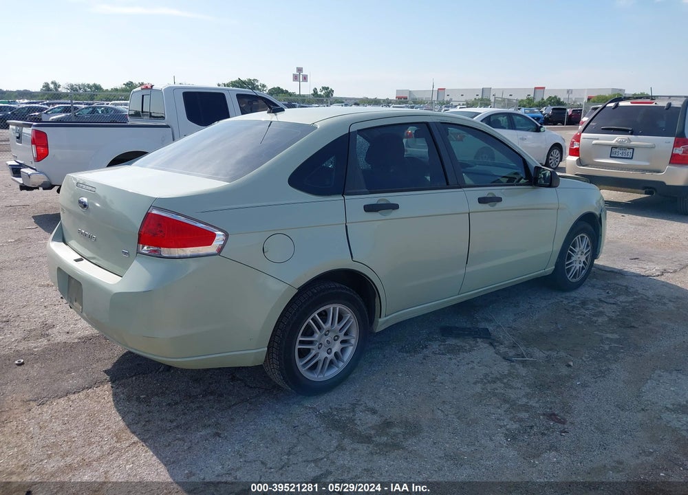2010 FORD FOCUS SE VIN: 1FAHP3FN6AW143509