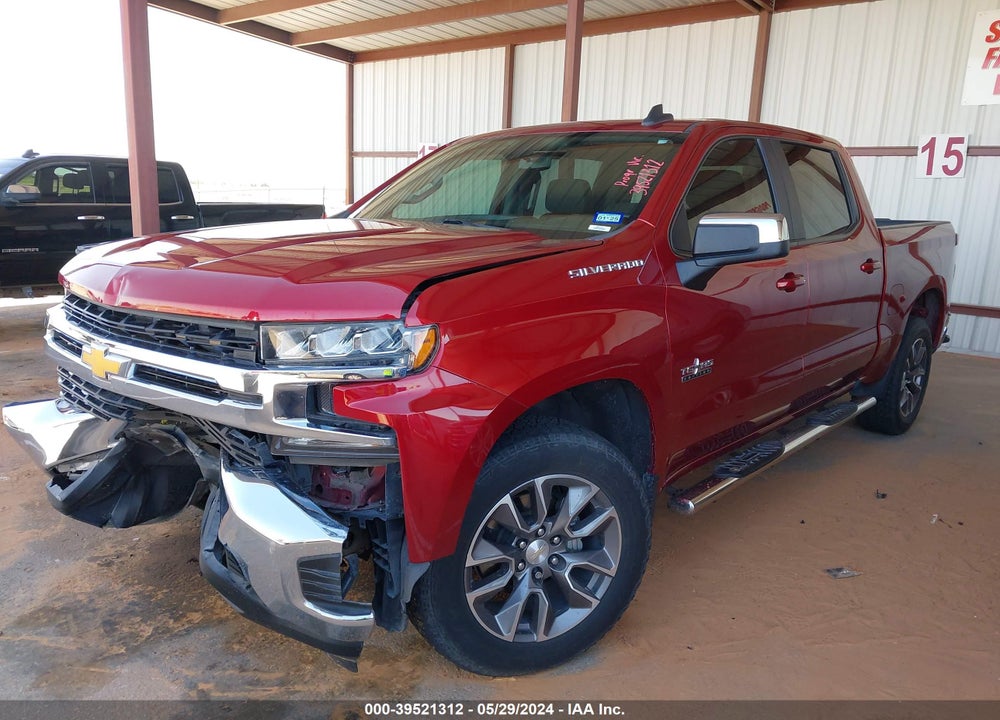 2021 CHEVROLET SILVERADO 1500 2WD SHORT BED LT VIN: 1GCPWCED0MZ180625