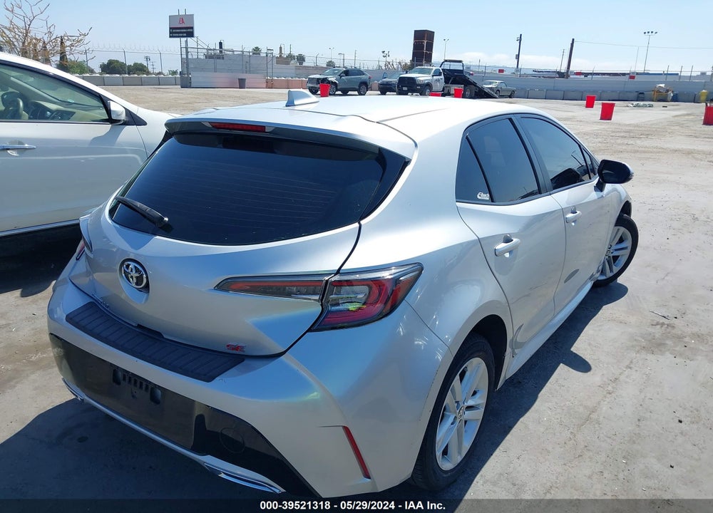 2019 TOYOTA COROLLA SE VIN: JTNK4RBE0K3043969