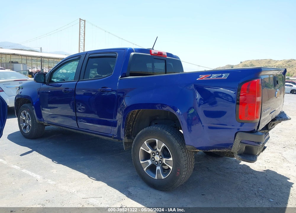 2016 CHEVROLET COLORADO Z71 VIN: 1GCGSDE36G1184917