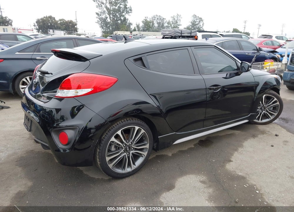 2016 HYUNDAI VELOSTER TURBO VIN: KMHTC6AE6GU256790