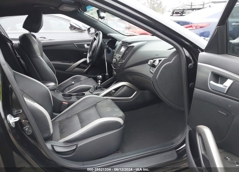 2016 HYUNDAI VELOSTER TURBO VIN: KMHTC6AE6GU256790