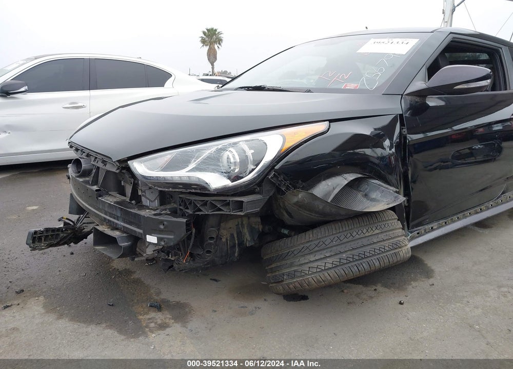2016 HYUNDAI VELOSTER TURBO VIN: KMHTC6AE6GU256790