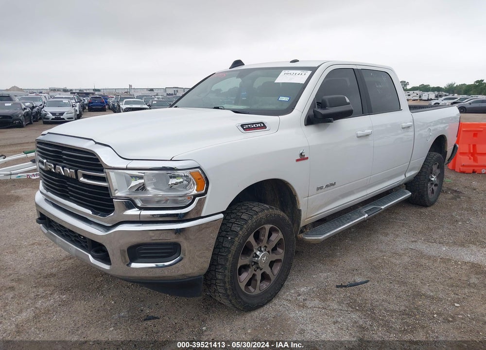 2020 RAM 2500 BIG HORN 4X4 6'4 BOX VIN: 3C6UR5DL6LG117078