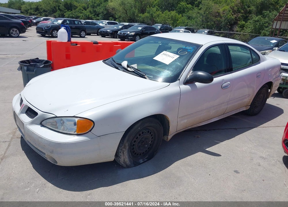 2005 PONTIAC GRAND AM SE VIN: 1G2NE52FX5M233894