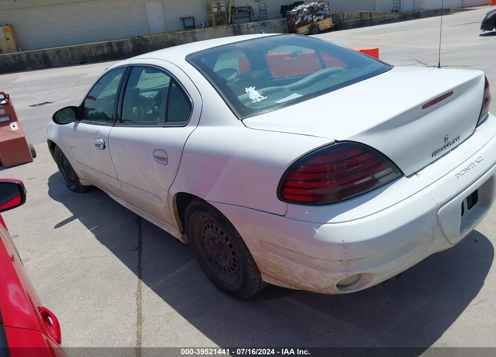 2005 PONTIAC GRAND AM SE VIN: 1G2NE52FX5M233894
