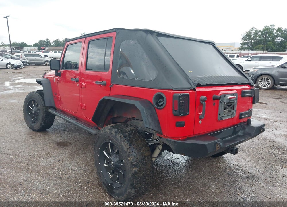 2016 JEEP WRANGLER UNLIMITED SPORT VIN: 1C4BJWDG0GL216536