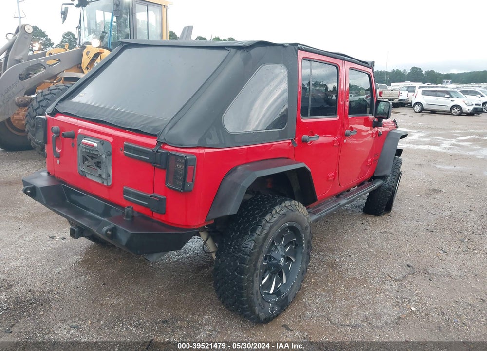 2016 JEEP WRANGLER UNLIMITED SPORT VIN: 1C4BJWDG0GL216536