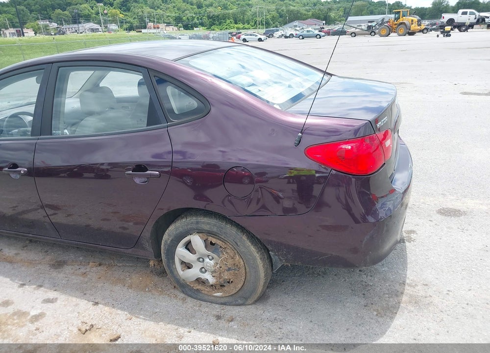 2007 HYUNDAI ELANTRA GLS/LIMITED/SE VIN: KMHDU46D67U049175