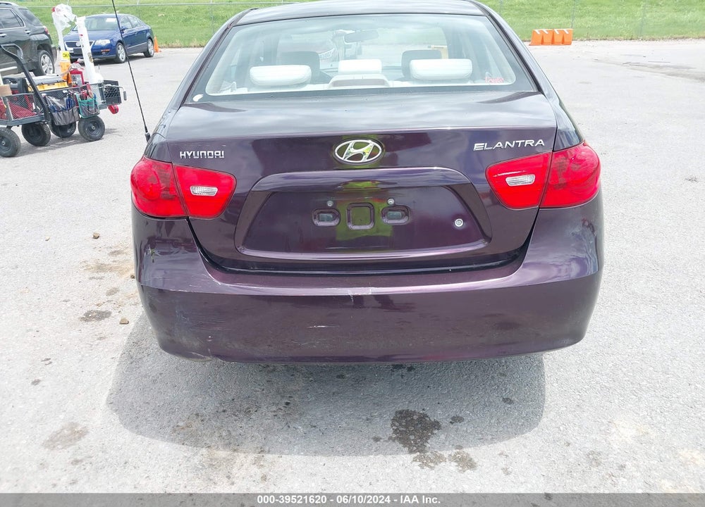 2007 HYUNDAI ELANTRA GLS/LIMITED/SE VIN: KMHDU46D67U049175