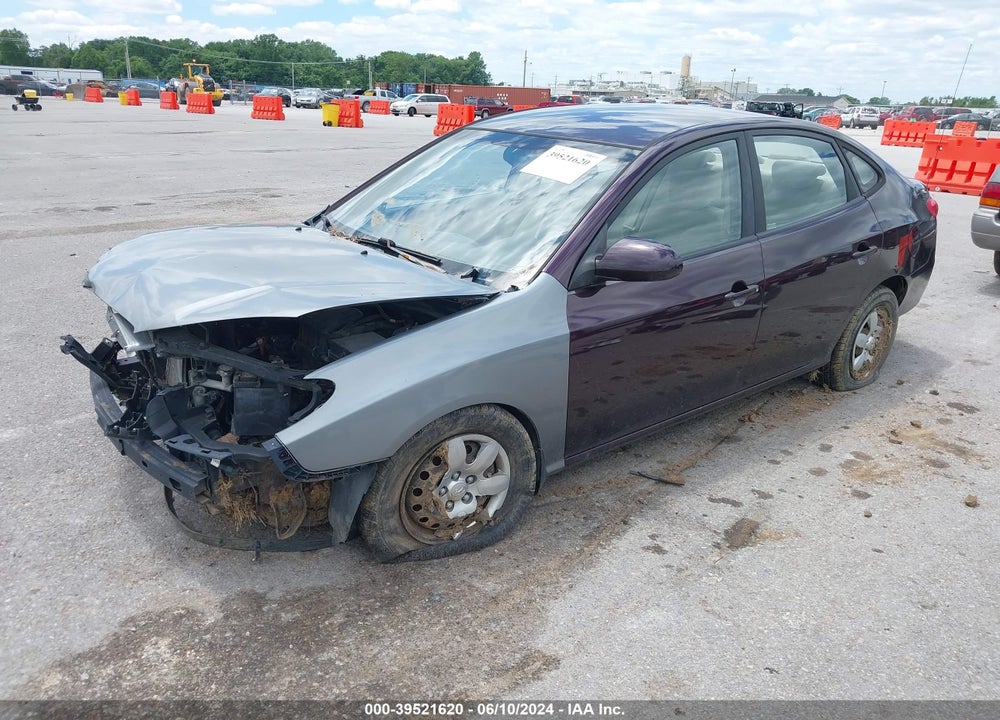 2007 HYUNDAI ELANTRA GLS/LIMITED/SE VIN: KMHDU46D67U049175