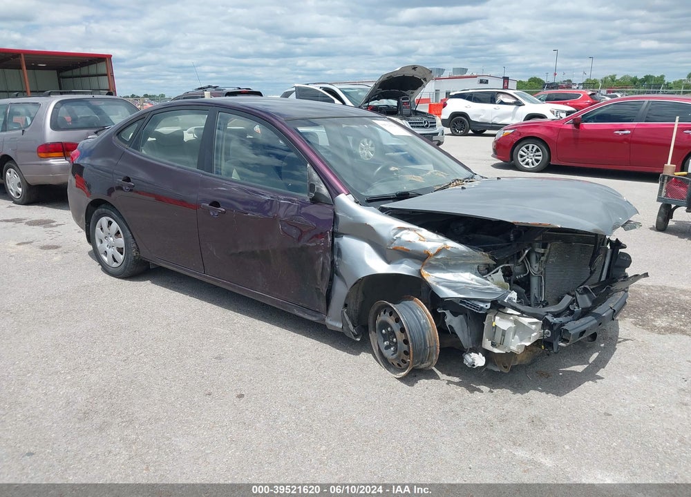 2007 HYUNDAI ELANTRA GLS/LIMITED/SE VIN: KMHDU46D67U049175
