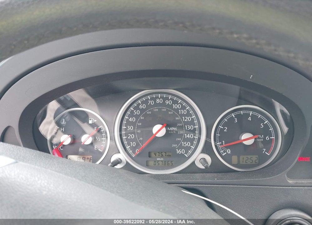 2005 CHRYSLER CROSSFIRE VIN: 1C3AN55L15X037499