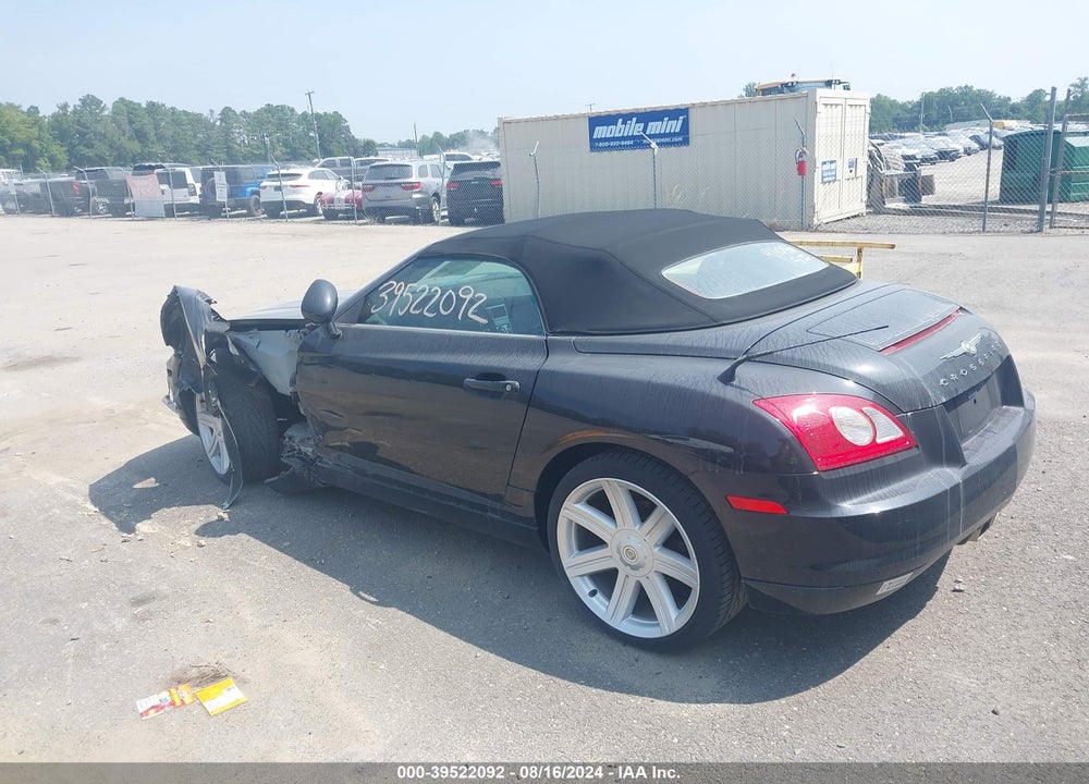 2005 CHRYSLER CROSSFIRE VIN: 1C3AN55L15X037499