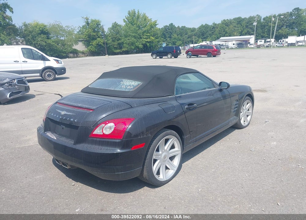 2005 CHRYSLER CROSSFIRE VIN: 1C3AN55L15X037499