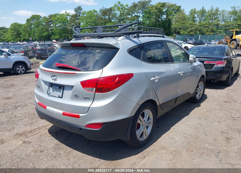 2013 HYUNDAI TUCSON GLS VIN: KM8JUCAC3DU737660