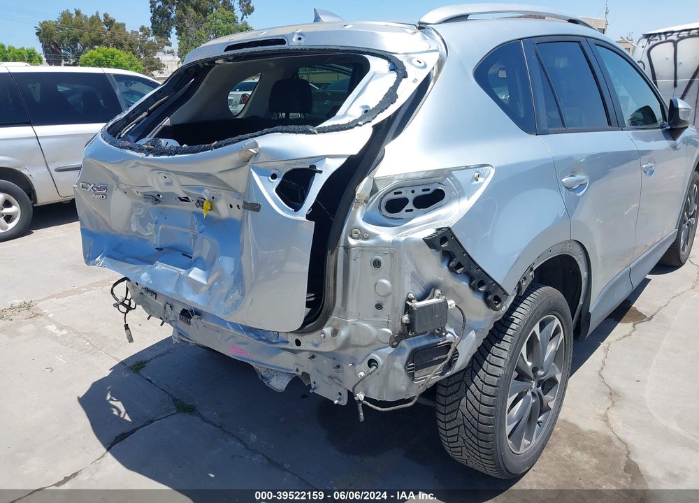 2016 MAZDA CX-5 GRAND TOURING VIN: JM3KE4DY3G0773872