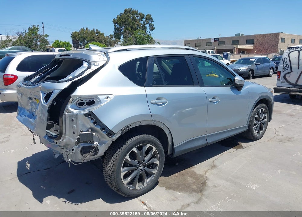 2016 MAZDA CX-5 GRAND TOURING VIN: JM3KE4DY3G0773872