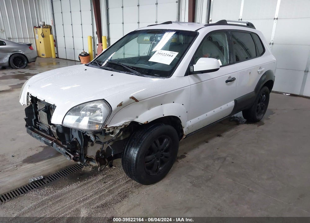 2006 HYUNDAI TUCSON GLS/LIMITED VIN: KM8JN72DX6U333348