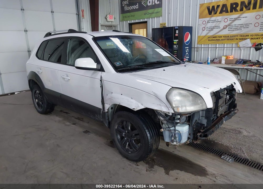 2006 HYUNDAI TUCSON GLS/LIMITED VIN: KM8JN72DX6U333348