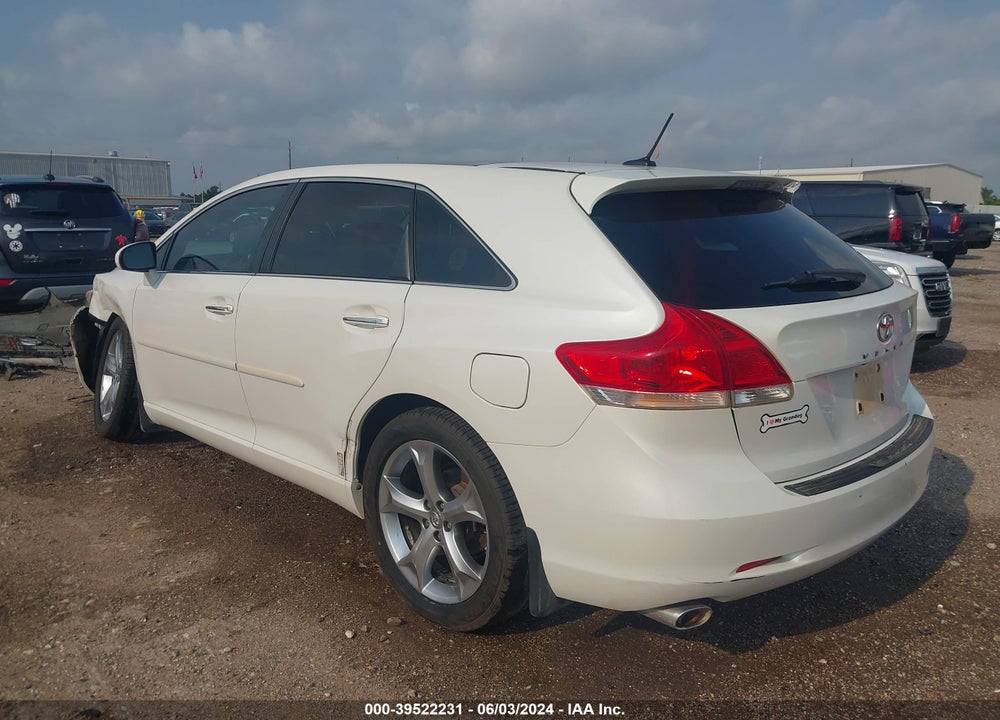 2009 TOYOTA VENZA VIN: 4T3ZK11A79U011987