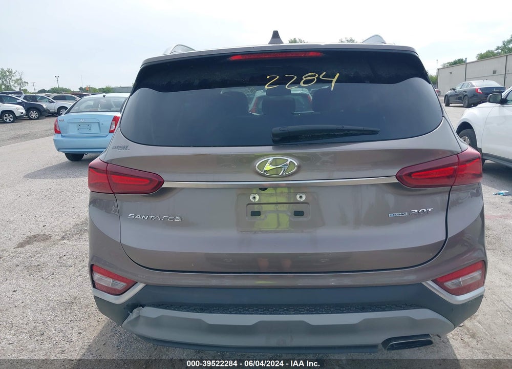2020 HYUNDAI SANTA FE SEL 2.0T VIN: 5NMS3CAA7LH196970