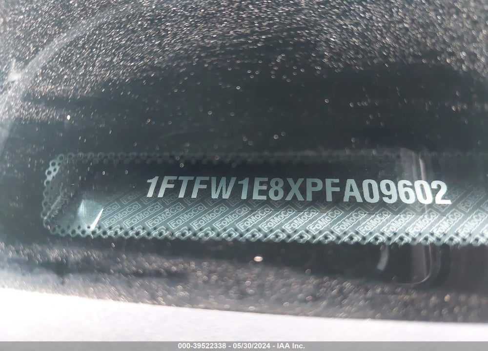 2023 FORD F-150 XLT VIN: 1FTFW1E8XPFA09602
