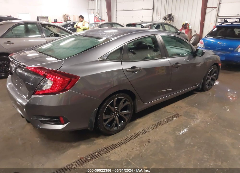 2020 HONDA CIVIC SPORT VIN: 2HGFC2E86LH600048