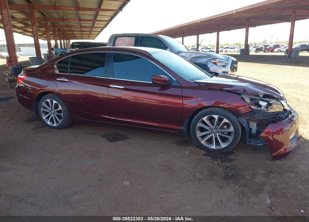 2013 HONDA ACCORD SPORT VIN: 1HGCR2F5XDA172149